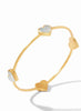 Julie Vos Julie Vos - Heart Bangle - Small available at The Good Life Boutique