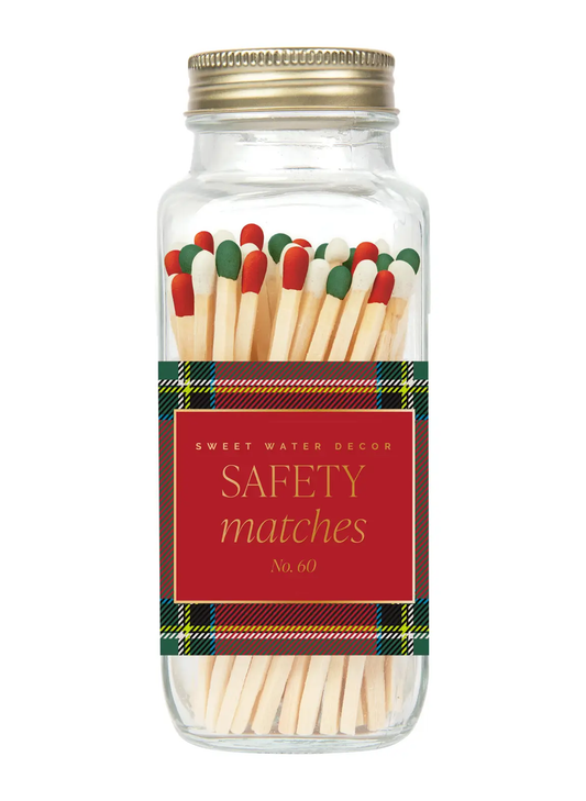 Sweet Water Decor Holiday Safety Matches - 60 Count available at The Good Life Boutique