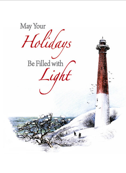 Down The Shore Publishing Corp. Holidays Filled With Light Cards - 8 PK available at The Good Life Boutique