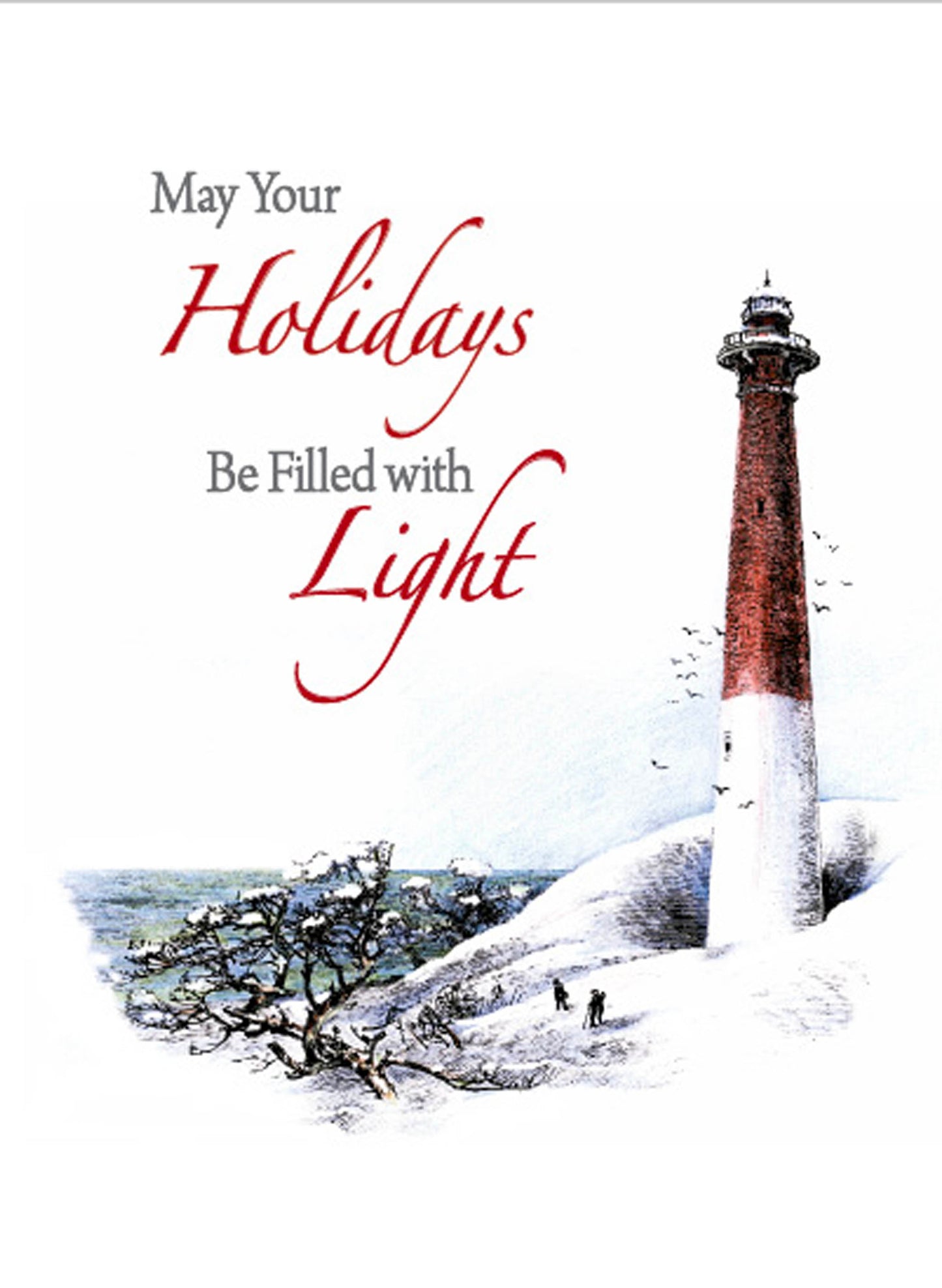 Down The Shore Publishing Corp. Holidays Filled With Light Cards - 8 PK available at The Good Life Boutique