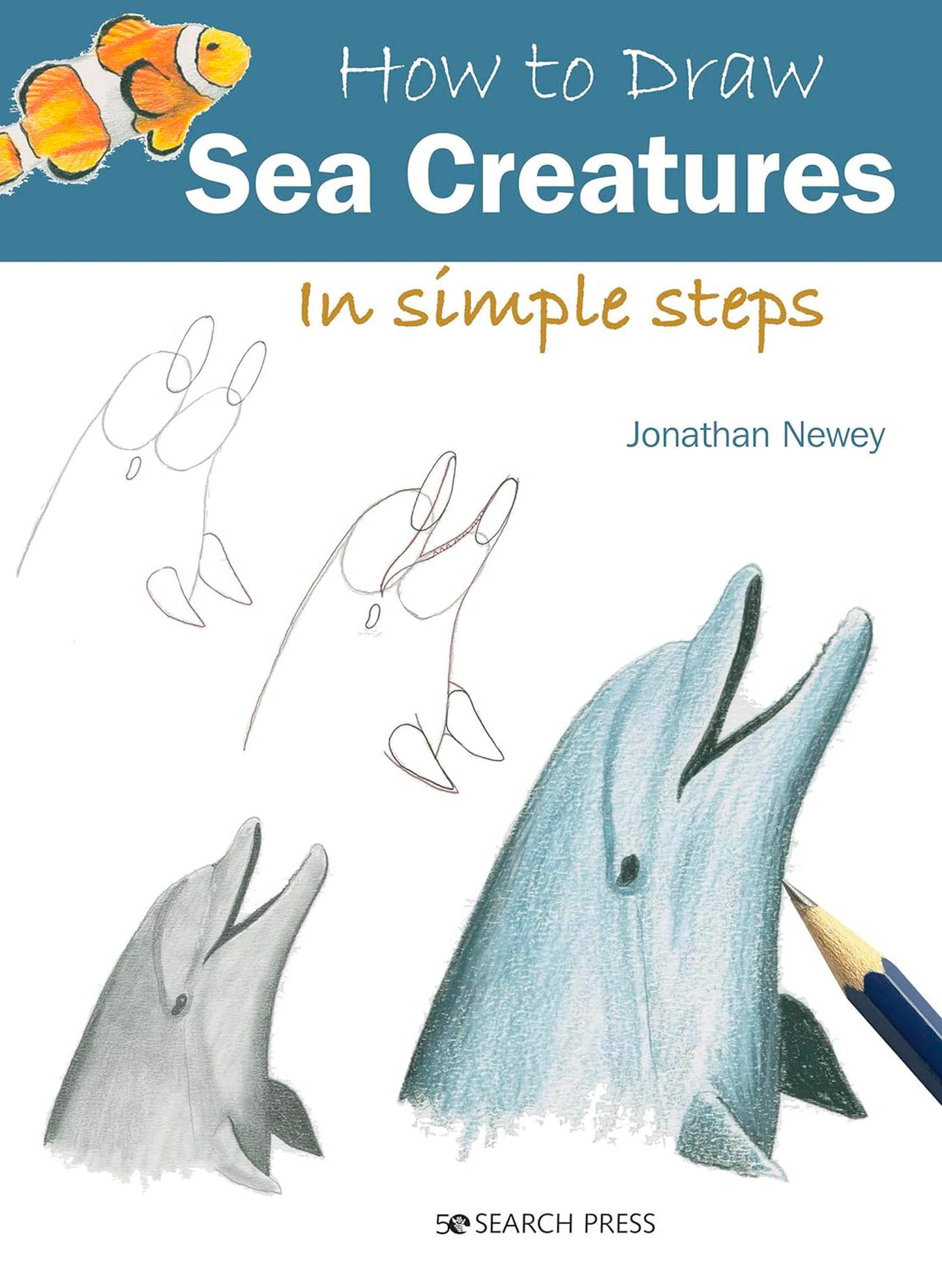 Penguin Random House How To Draw: Sea Creatures available at The Good Life Boutique