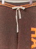 Halloween Pants With Pumpkin Lettering