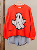 Halloween Spooky Face Ghost Knit
