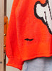 Halloween Spooky Face Ghost Knit