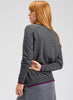 Zaket & Plover Zaket & Plover - Stripe Crew - Black available at The Good Life Boutique