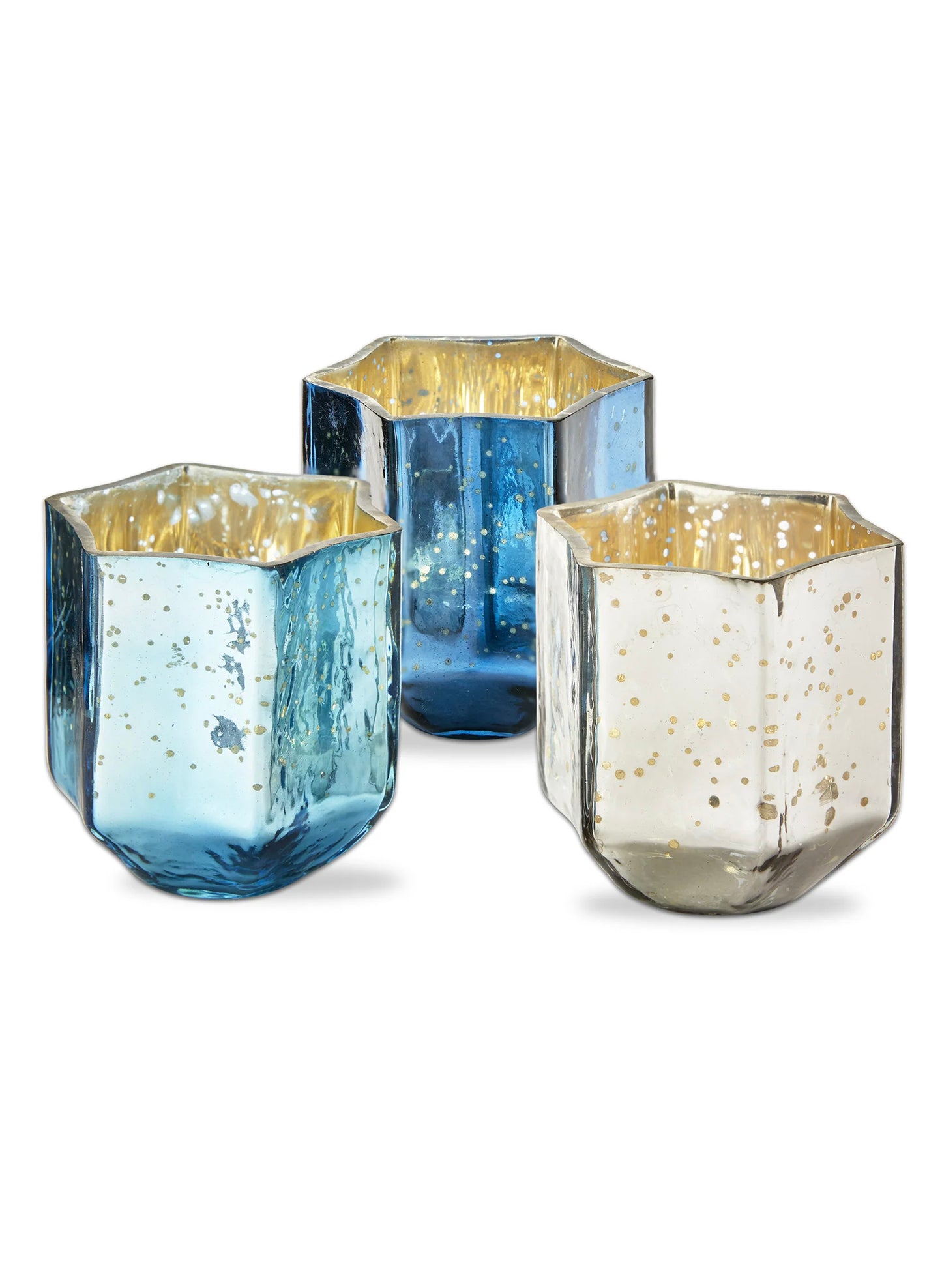 Tag Hanukkah Tealight Holder - Asst. of 3 available at The Good Life Boutique