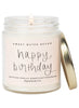 Happy Birthday 9oz Soy Candle