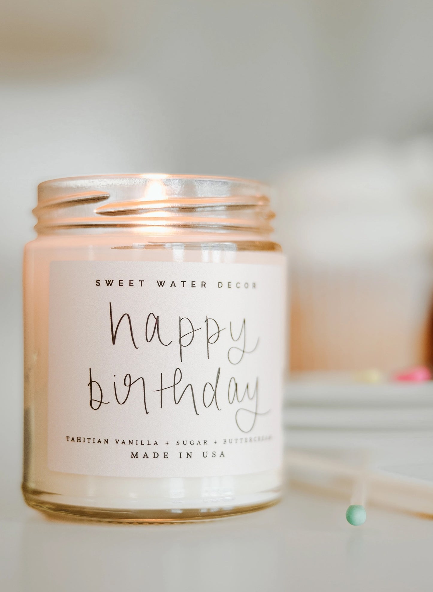 Happy Birthday 9oz Soy Candle
