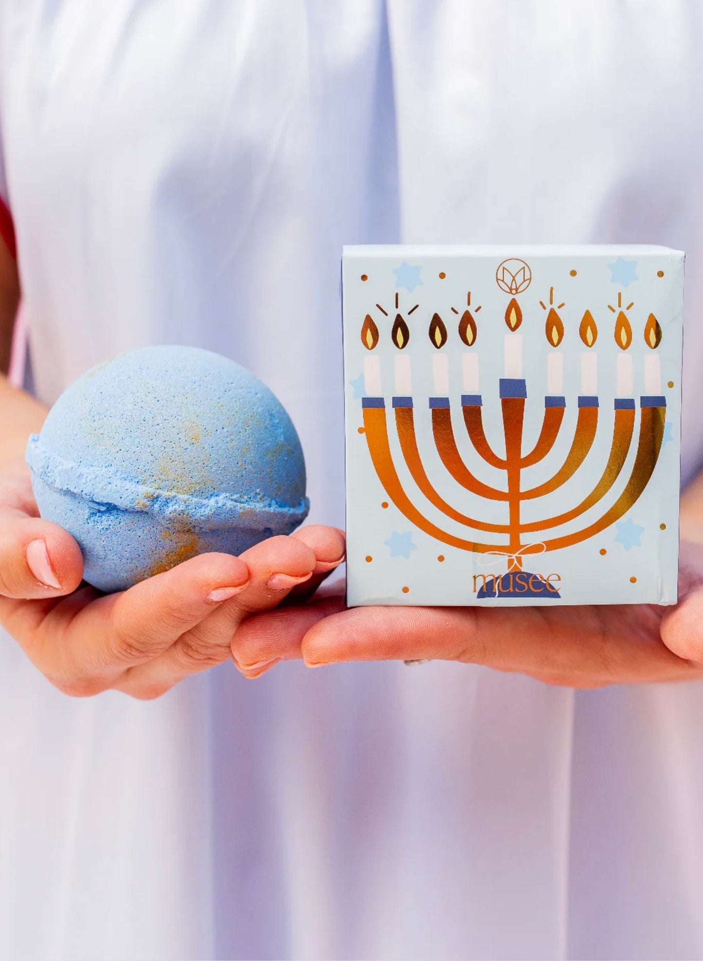 Musee Bath Happy Hanukkah Bath Balm available at The Good Life Boutique