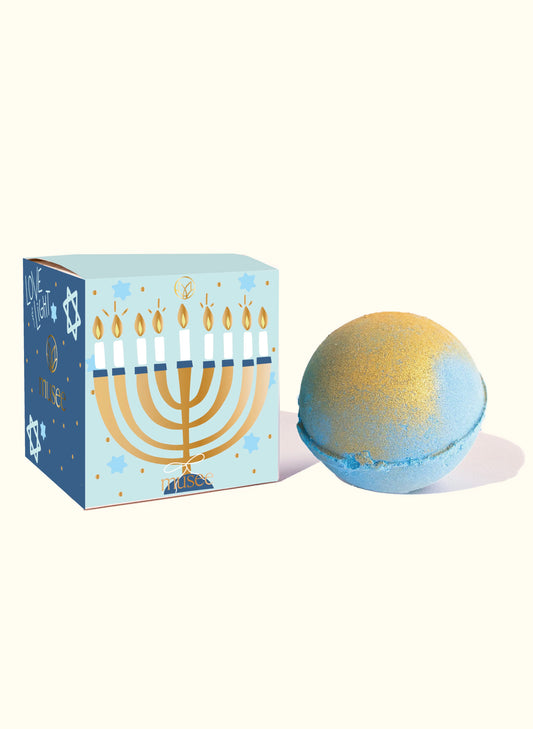 Musee Bath Happy Hanukkah Bath Balm available at The Good Life Boutique