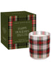 Happy Holidays 12oz Boxed Soy Candle