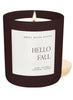 Hello Fall 9oz Soy Candle