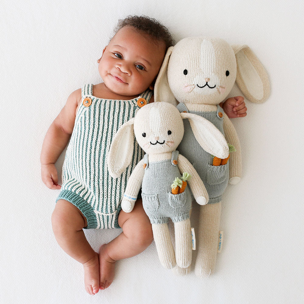 Cuddle&Kind Cuddle + Kind - Henry The Bunny - 13" available at The Good Life Boutique
