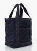 Heritage Denim Open Top Tote - Dark