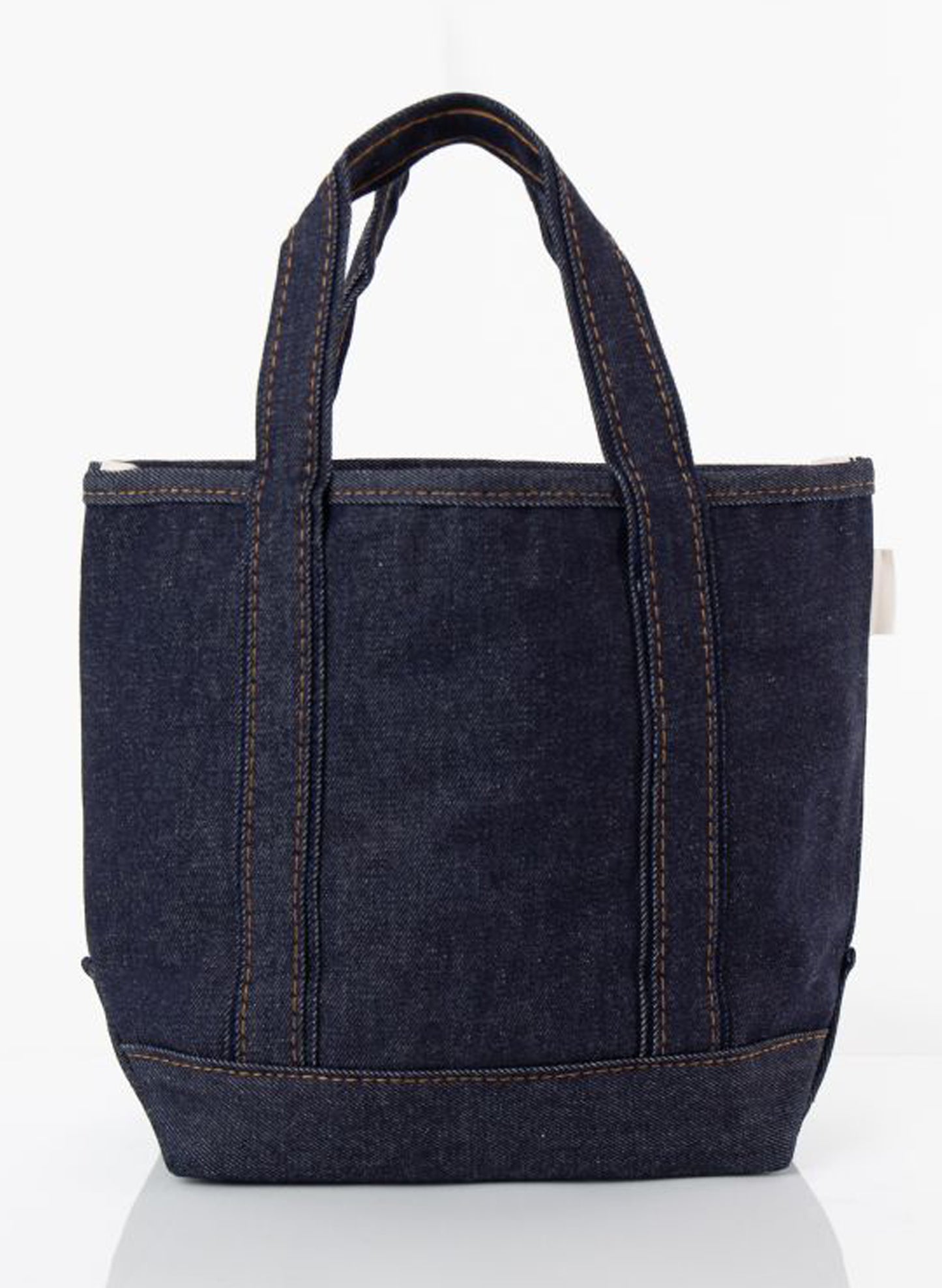 Heritage Denim Open Top Tote - Dark