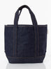 Heritage Denim Open Top Tote - Dark