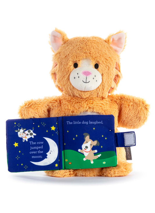 Demdaco Hey Diddle Diddle Puppet Book available at The Good Life Boutique