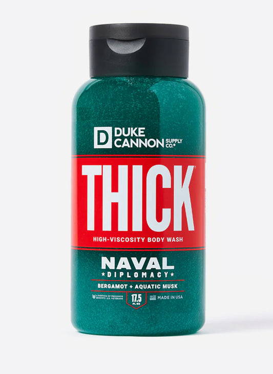 Duke Cannon Thick High Viscosity Body Wash - Naval Diplomacy available at The Good Life Boutique