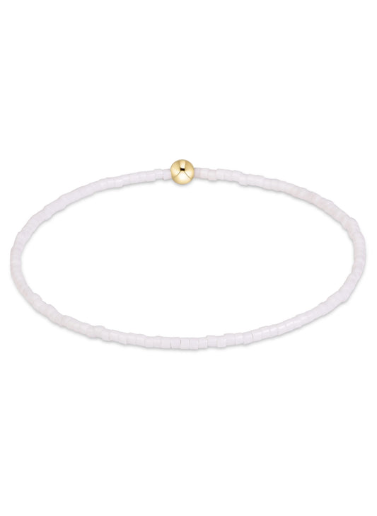 enewton design Enewton - Hope Classic Bracelet - White available at The Good Life Boutique