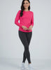 IBKUL Performance Legging - Charcoal available at The Good Life Boutique