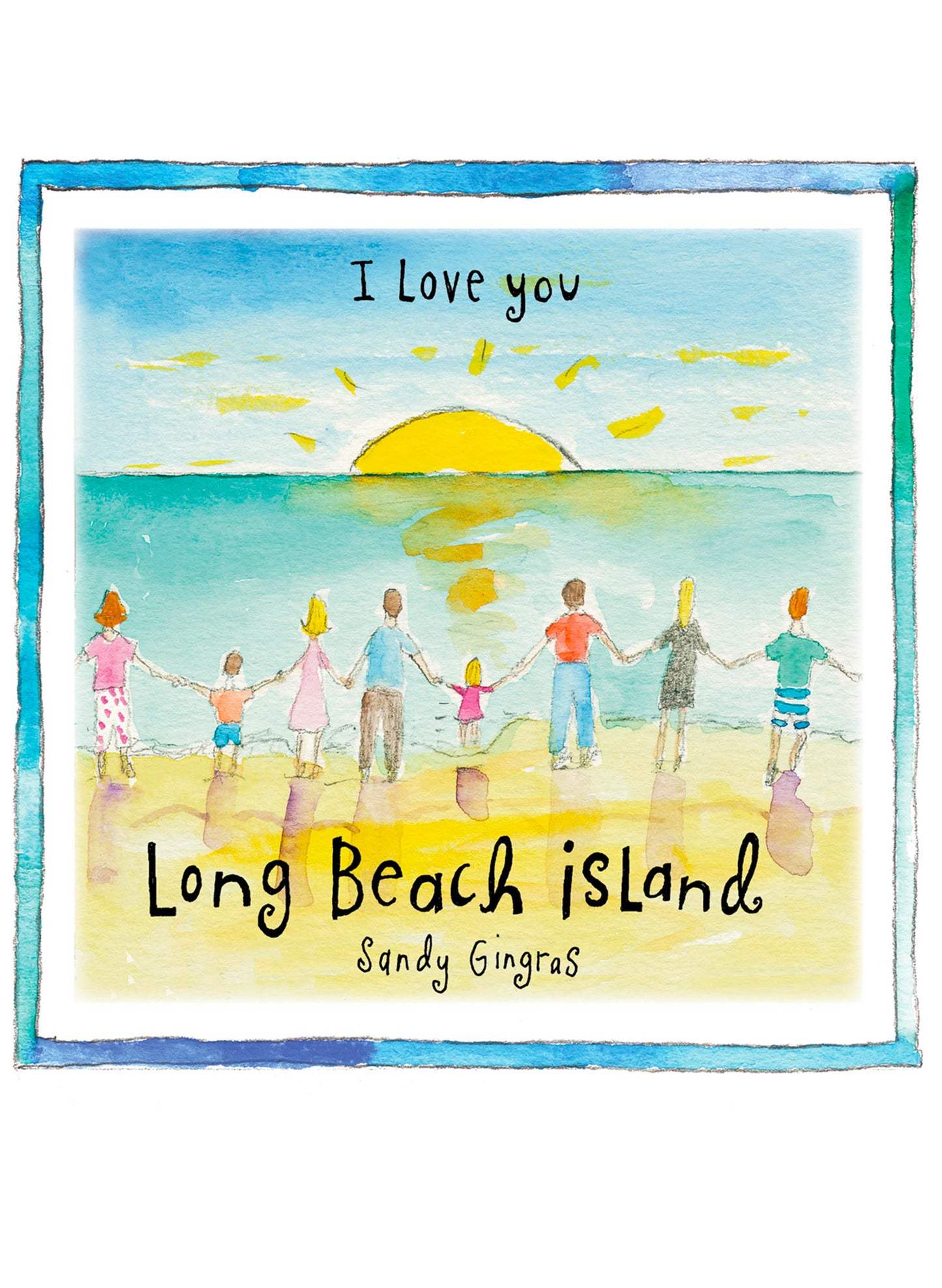Down The Shore Publishing Corp. I Love You Long Beach Island available at The Good Life Boutique