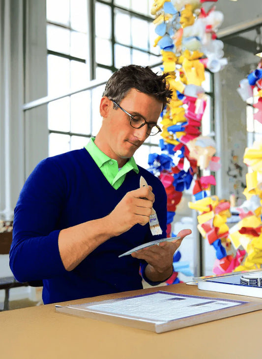 BEN'S GARDEN I Love You. I Love You. Decoupage Glass Tray 4" x 6" available at The Good Life Boutique