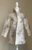 Grace Chuang Grace Chung Swing Style Metallic Leaf Print JKT available at The Good Life Boutique