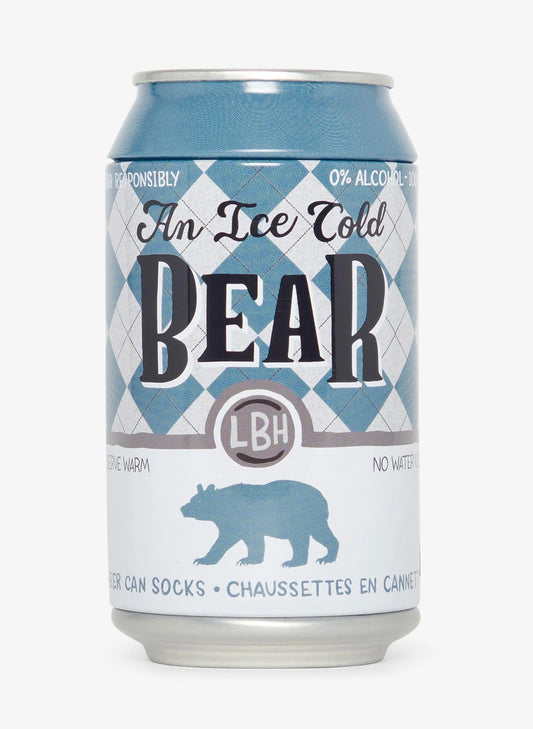 Ice Cold Beer Men's Beer Can Socks