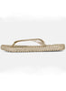 Lines of Denmark Ilse Jacobsen - Cheerful Flip-flops - Platin available at The Good Life Boutique