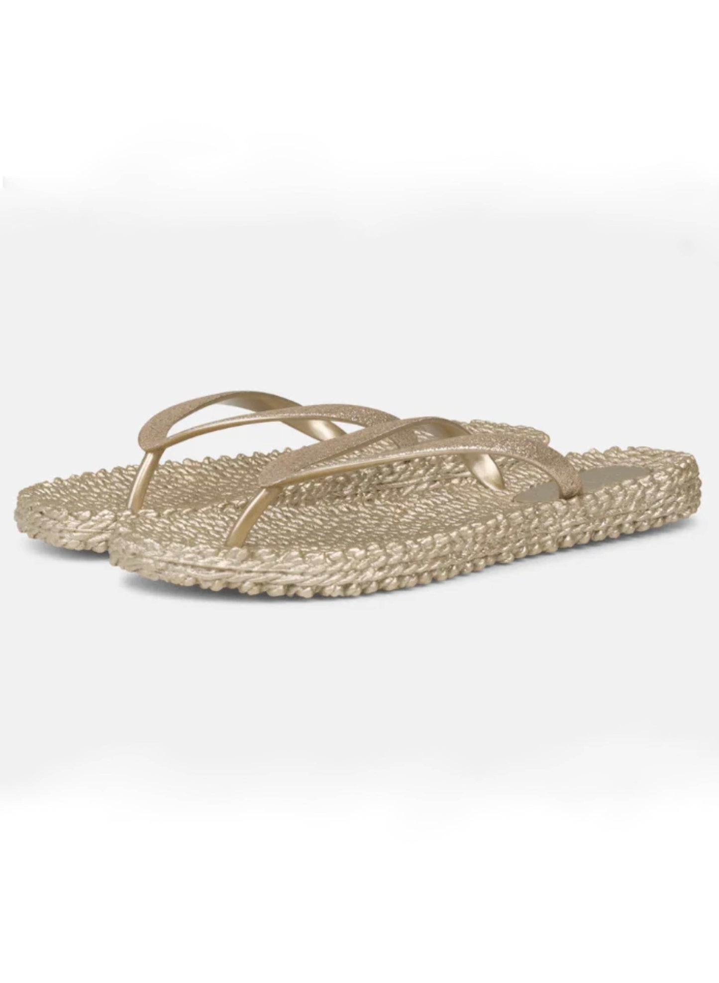 Lines of Denmark Ilse Jacobsen - Cheerful Flip-flops - Platin available at The Good Life Boutique