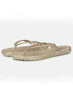 Lines of Denmark Ilse Jacobsen - Cheerful Flip-flops - Platin available at The Good Life Boutique