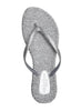 Lines of Denmark Ilse Jacobsen - Cheerful Flip-flops - Silver available at The Good Life Boutique