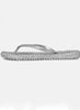 Lines of Denmark Ilse Jacobsen - Cheerful Flip-flops - Silver available at The Good Life Boutique