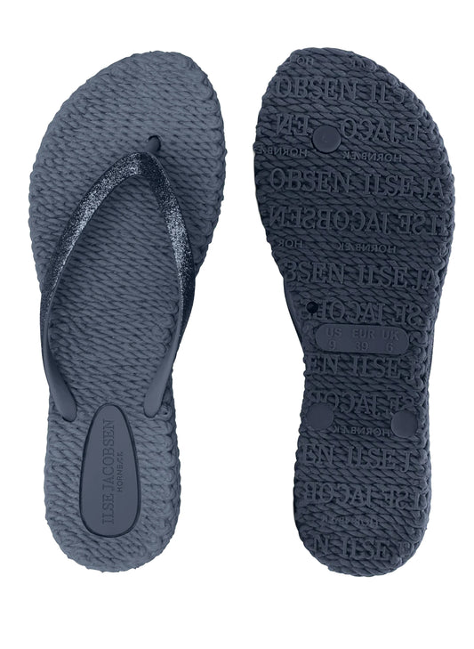 Lines of Denmark Ilse Jacobsen - Cheerful Flip-flops - Navy available at The Good Life Boutique