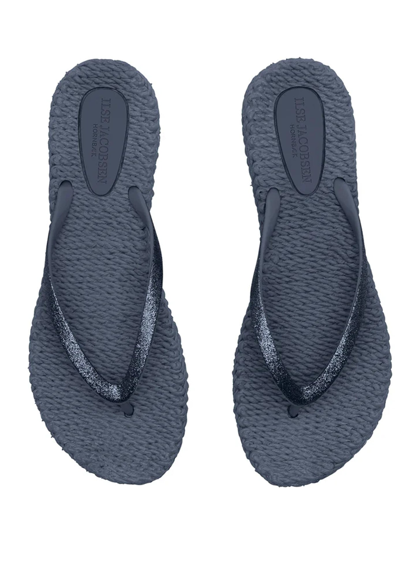 Lines of Denmark Ilse Jacobsen - Cheerful Flip-flops - Navy available at The Good Life Boutique
