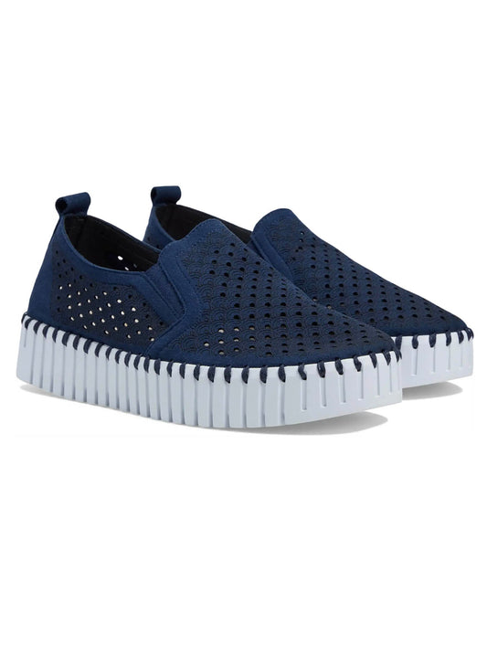 Lines of Denmark Ilse Jacobsen - Platform 141WOM - Dark Indigo available at The Good Life Boutique