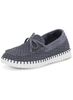 Ilse Jacobsen Tulip 3074 Shoe W/Laces - Grey Blue