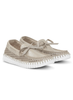 Ilse Jacobsen Tulip 3083 Metalic Loafer w/Laces - Silver