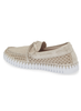 Ilse Jacobsen Tulip 3083 Metalic Loafer w/Laces - Silver