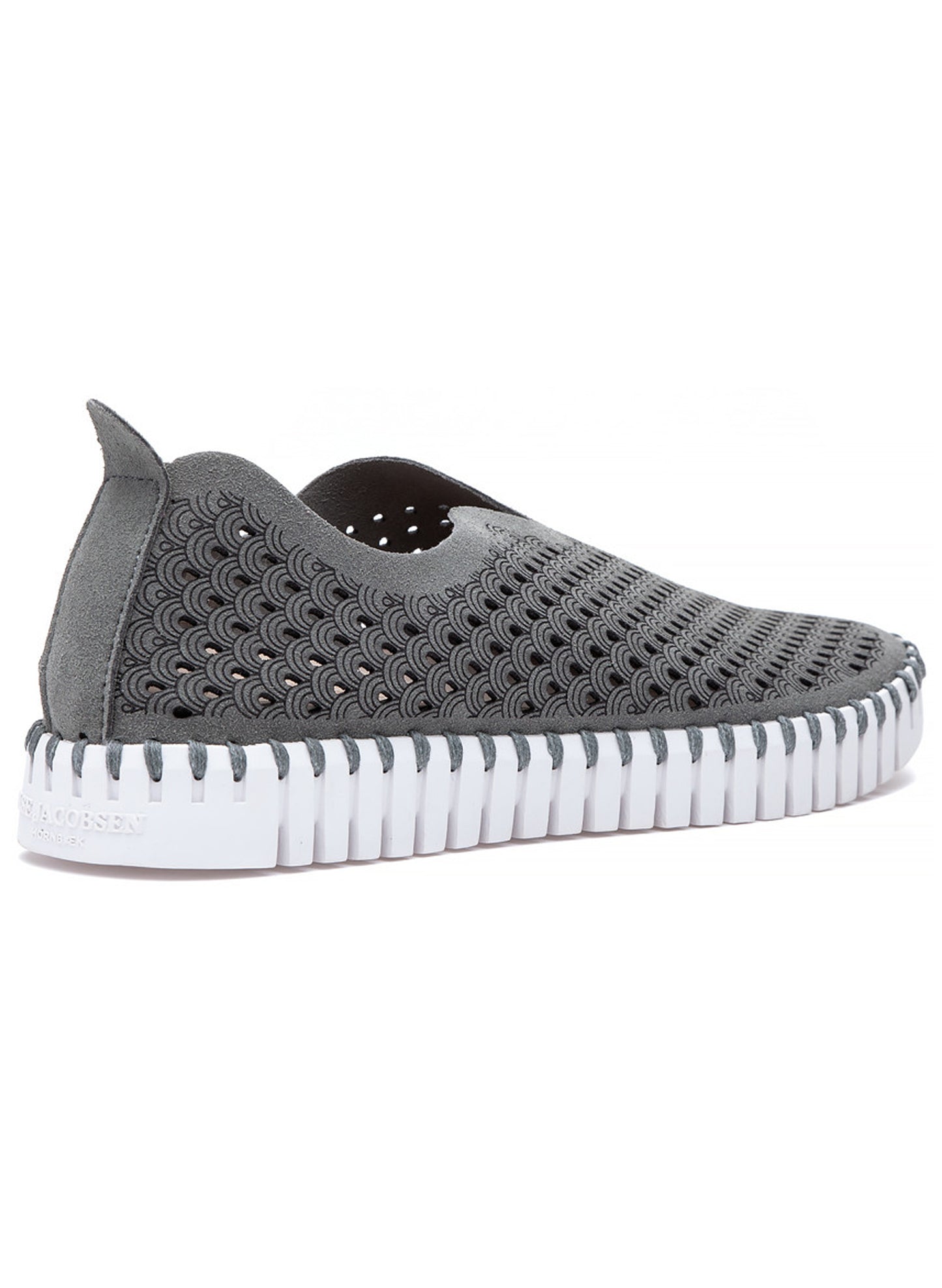 Ilse Jacobsen Tulip Adjustable W/White Sole - Grey