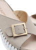 Ilse Jacobsen Tulip One Buckle W/White Sole - Atmosphere