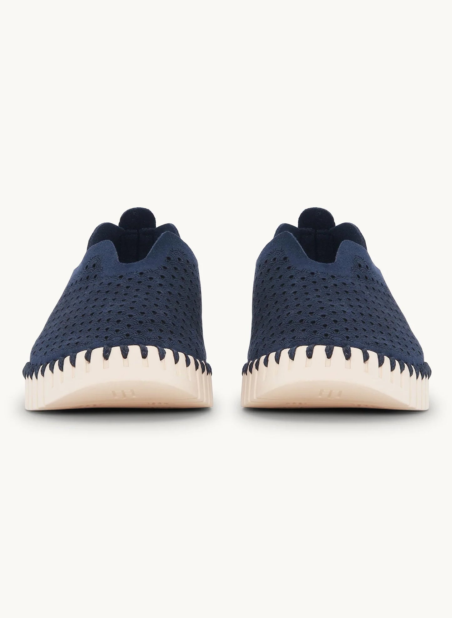 Ilse Jacobsen Tulip Slip-on with White Sole - Dark Indigo