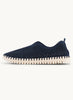 Ilse Jacobsen Tulip Slip-on with White Sole - Dark Indigo