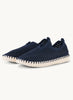 Ilse Jacobsen Tulip Slip-on with White Sole - Dark Indigo
