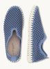 Ilse Jacobsen Tulip Slip-on with White Sole - Light Regatta