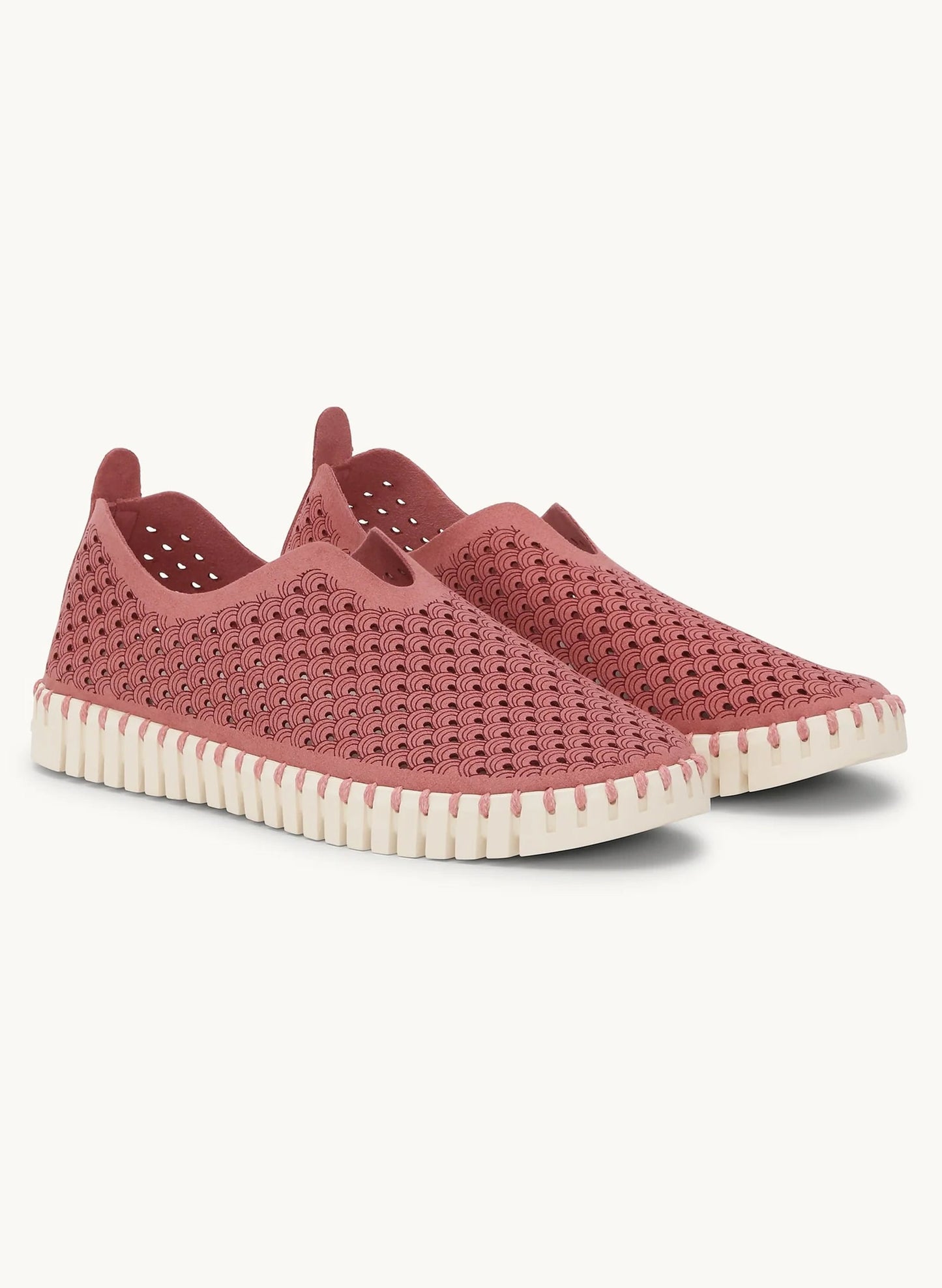 Ilse Jacobsen Tulip Slip-on with White Sole - Rouge