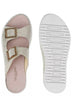 Lines of Denmark Ilse Jacobsen Two-Strap Platform Sandal- Silver available at The Good Life Boutique
