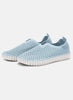 Lines of Denmark Ilse Jacobsen Tulip Slip-on with White Sole - Ash Blue available at The Good Life Boutique