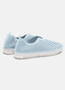 Lines of Denmark Ilse Jacobsen Tulip Slip-on with White Sole - Ash Blue available at The Good Life Boutique