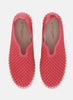 Lines of Denmark Ilse Jacobsen Tulip Slip-on with White Sole - Viva Magenta available at The Good Life Boutique